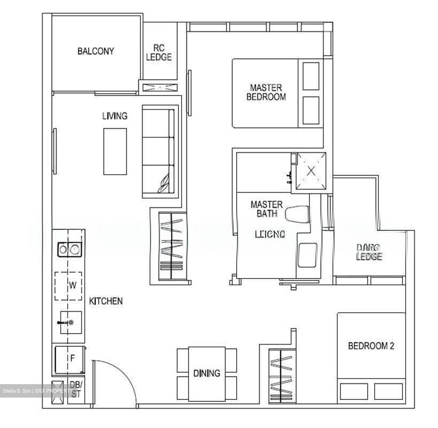 Sims Urban Oasis (D14), Condominium #619955201